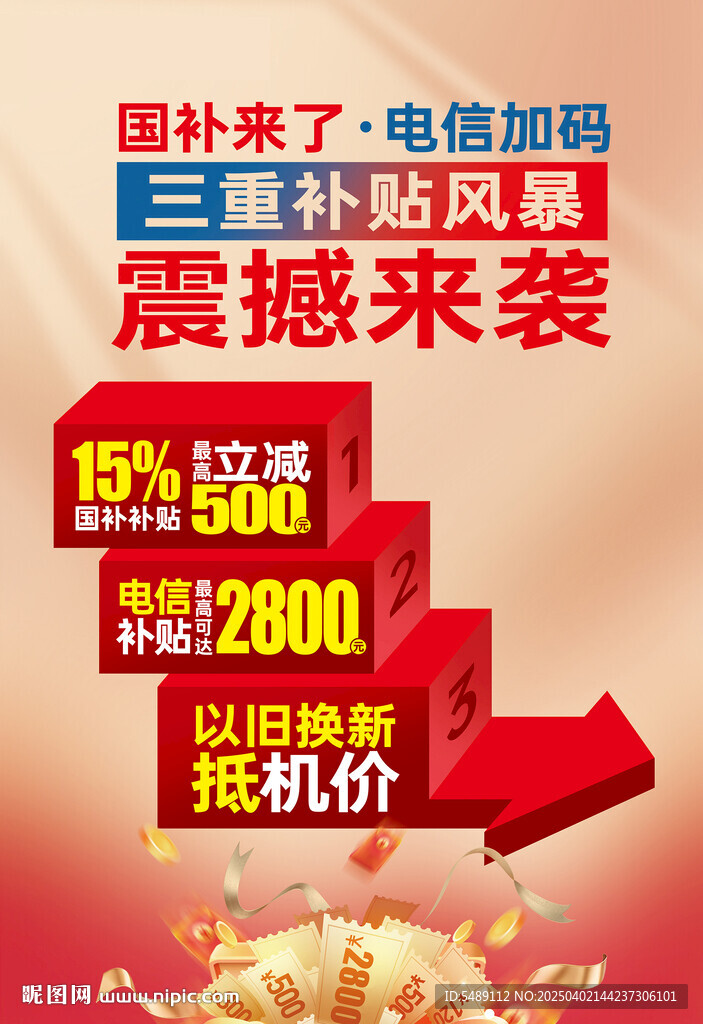 国补来了电信加码
