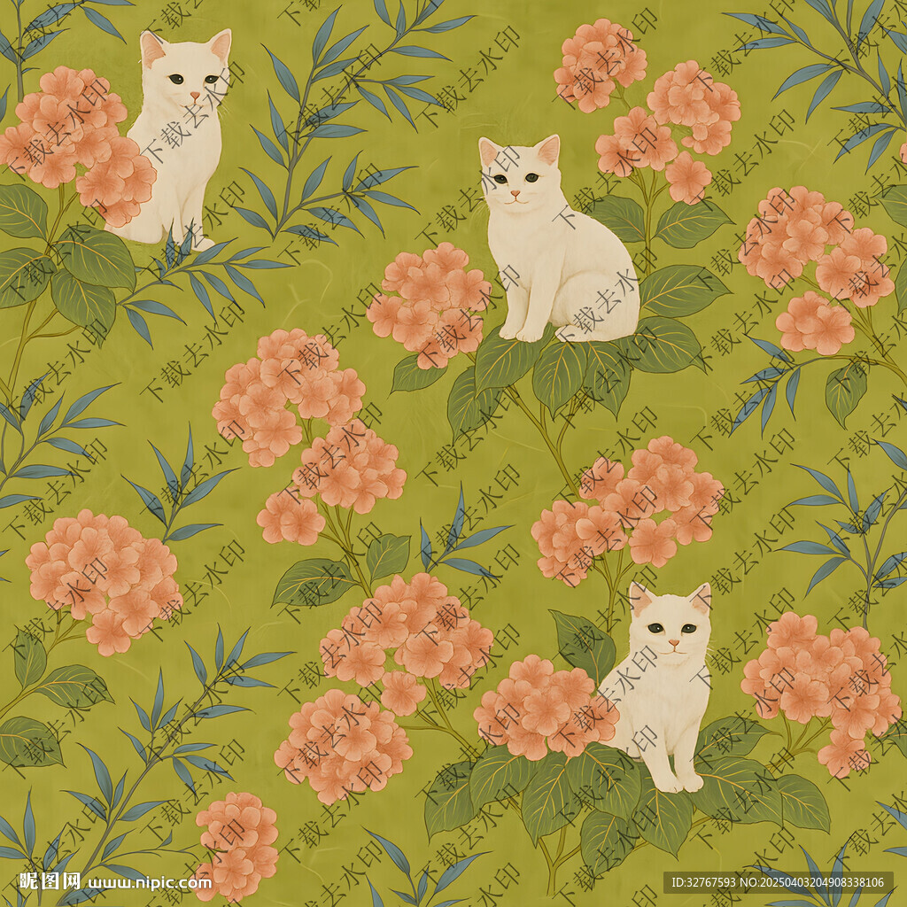 小猫花型