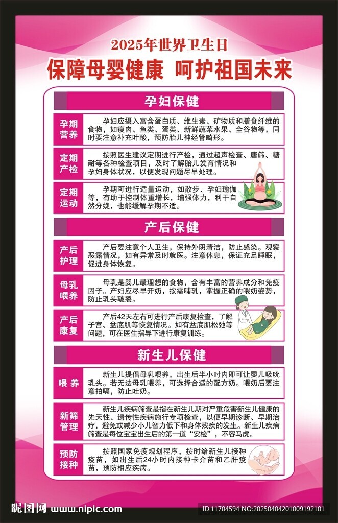世界卫生日海报