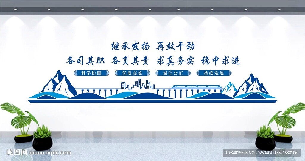 高铁文化墙