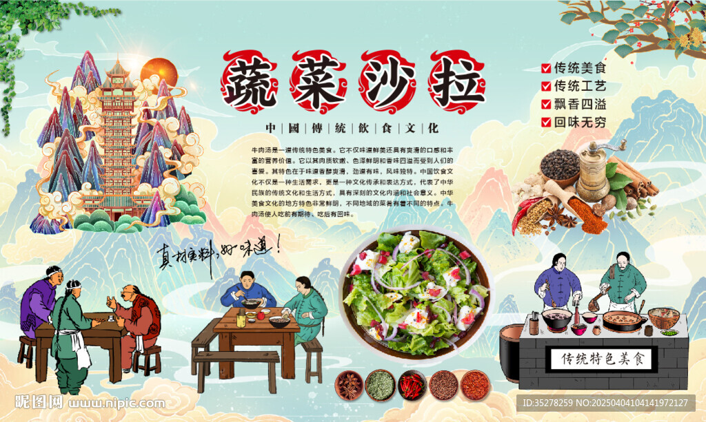 蔬菜沙拉