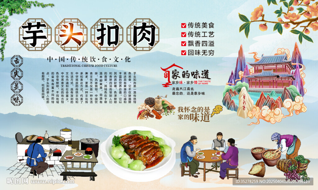 芋头扣肉