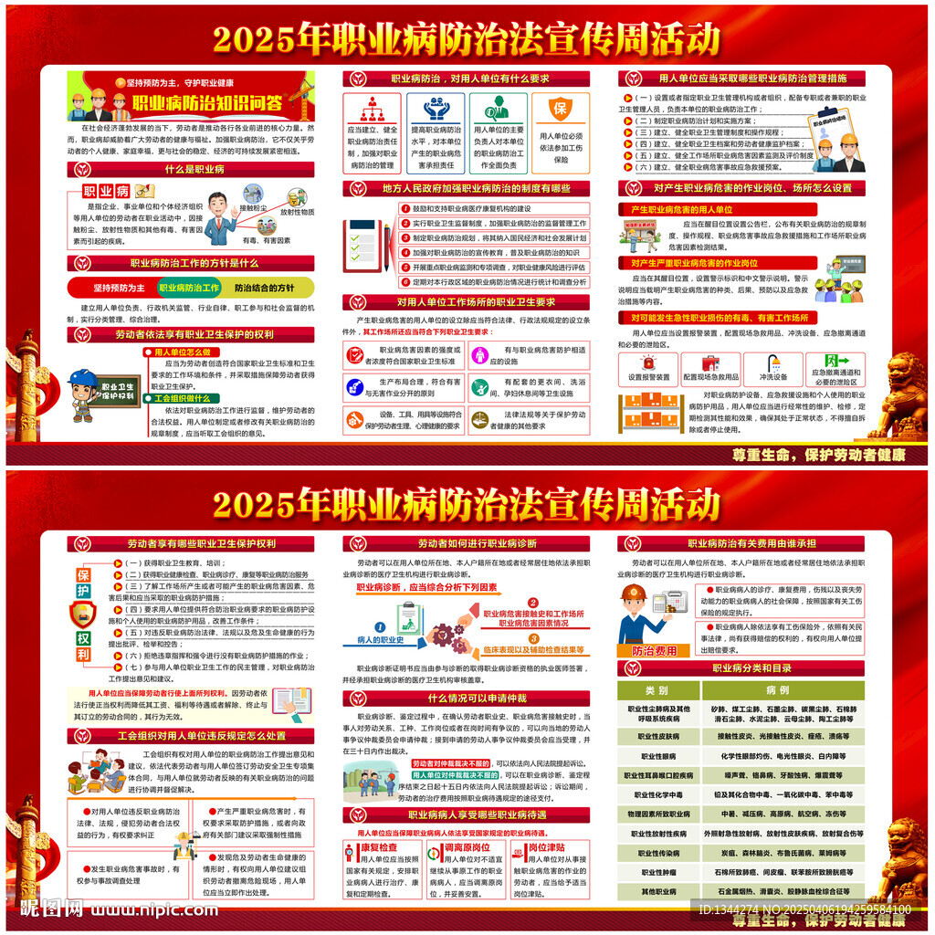 职业病防治法宣传周