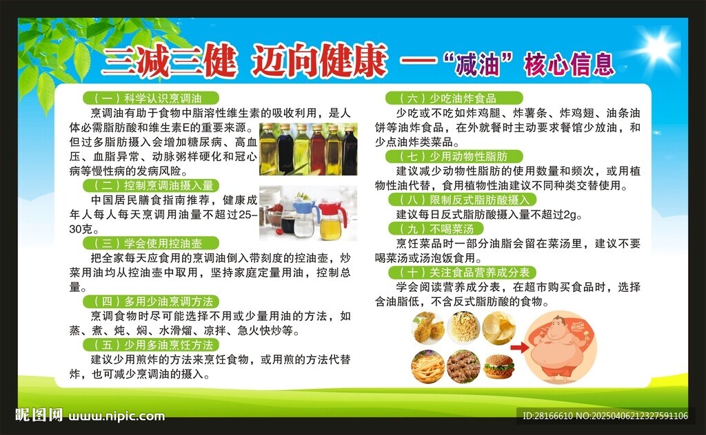 三减三健 减油核心信息