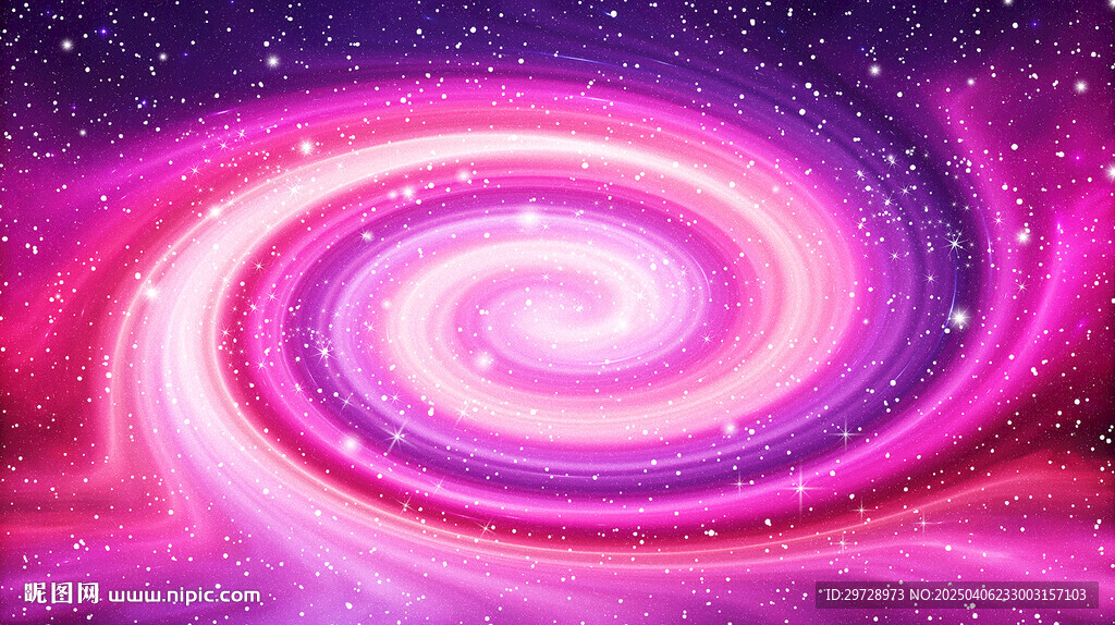 美丽旋涡星空