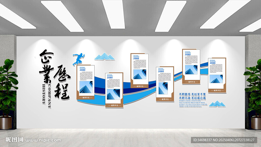 企业文化墙发展历程