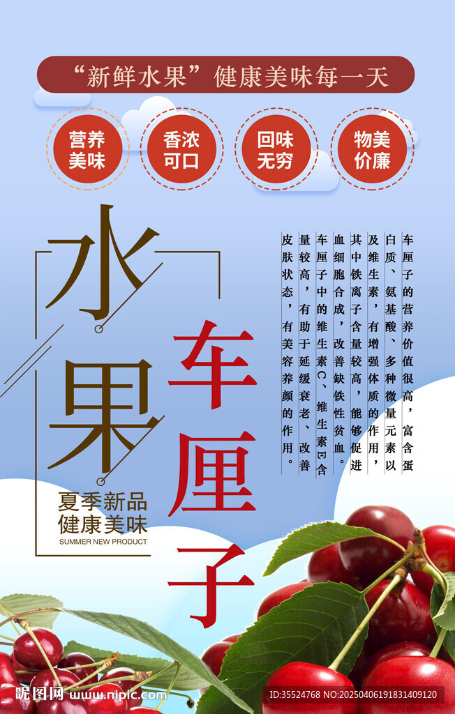 车厘子背景墙