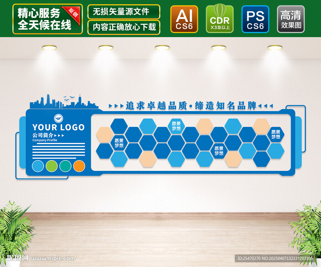 企业发展历程文化墙