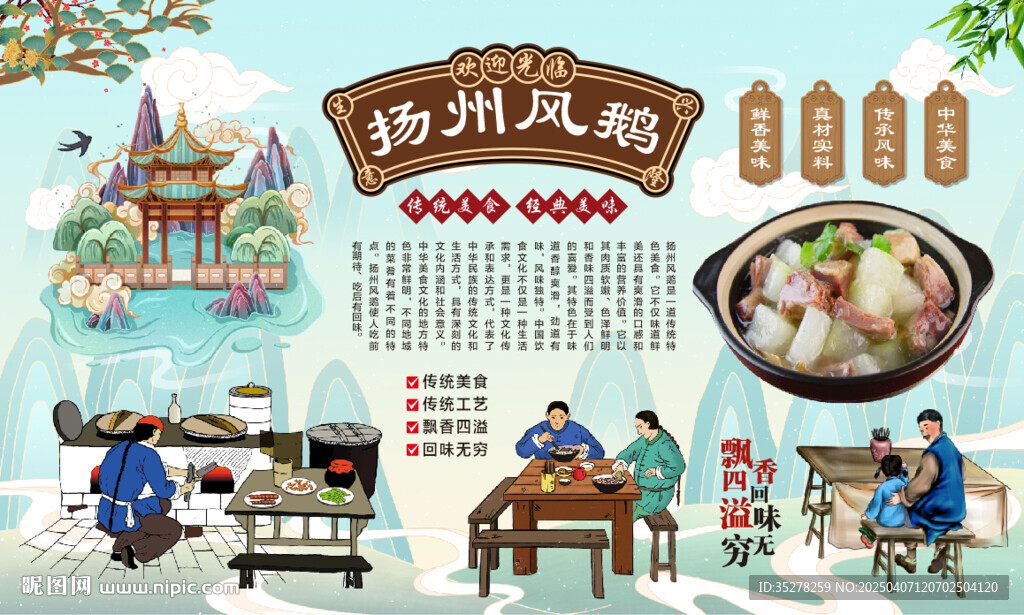 扬州风鹅