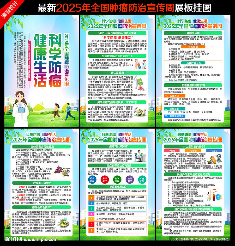 2025全国肿瘤防治宣传周挂图
