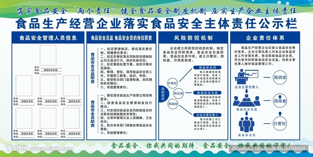 食品生产经营企业落实食品安全主