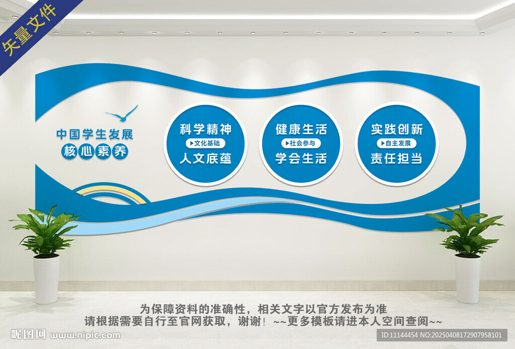 中国学生发展核心素养文化墙