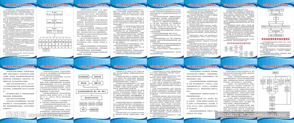 学校食堂各项管理规章制度