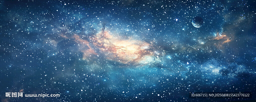 巨幅宇宙星空背景图