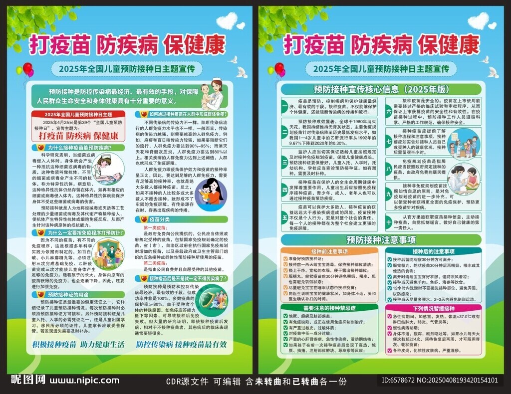 2025全国儿童预防接种日