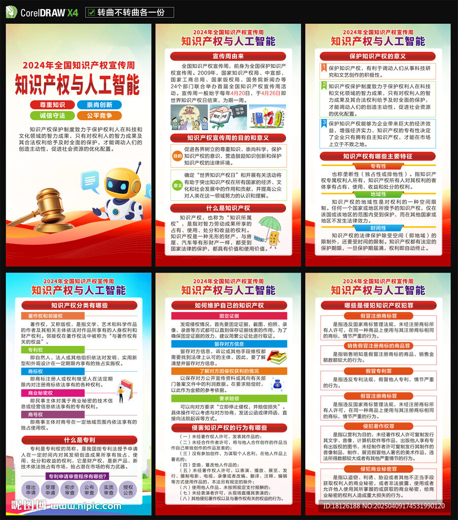 2025知识产权宣传周海报
