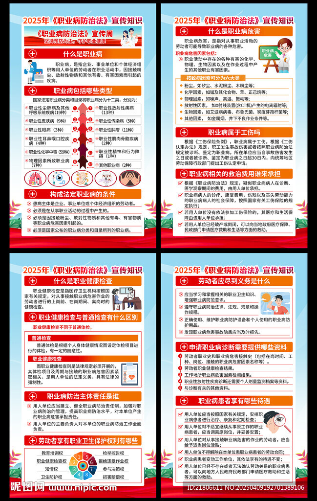 2025年职业病防治法宣传知识