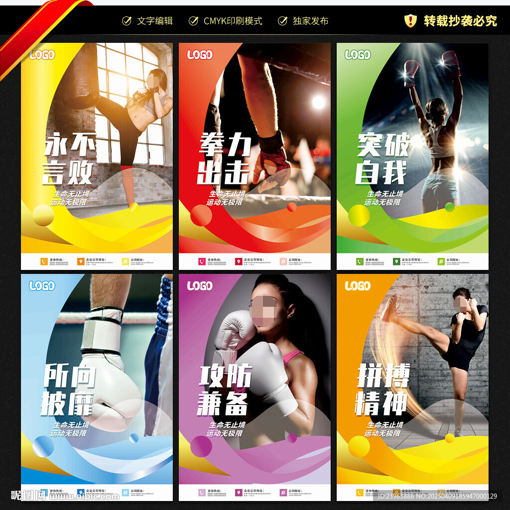 自由搏击海报