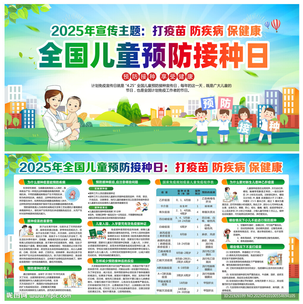 2025年预防接种日