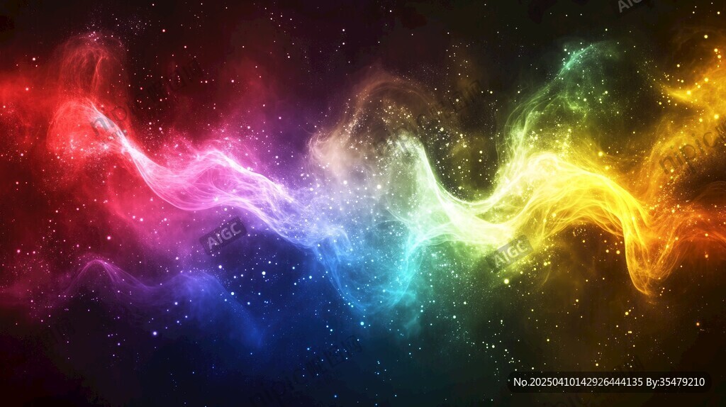 绚丽多彩的梦幻星云