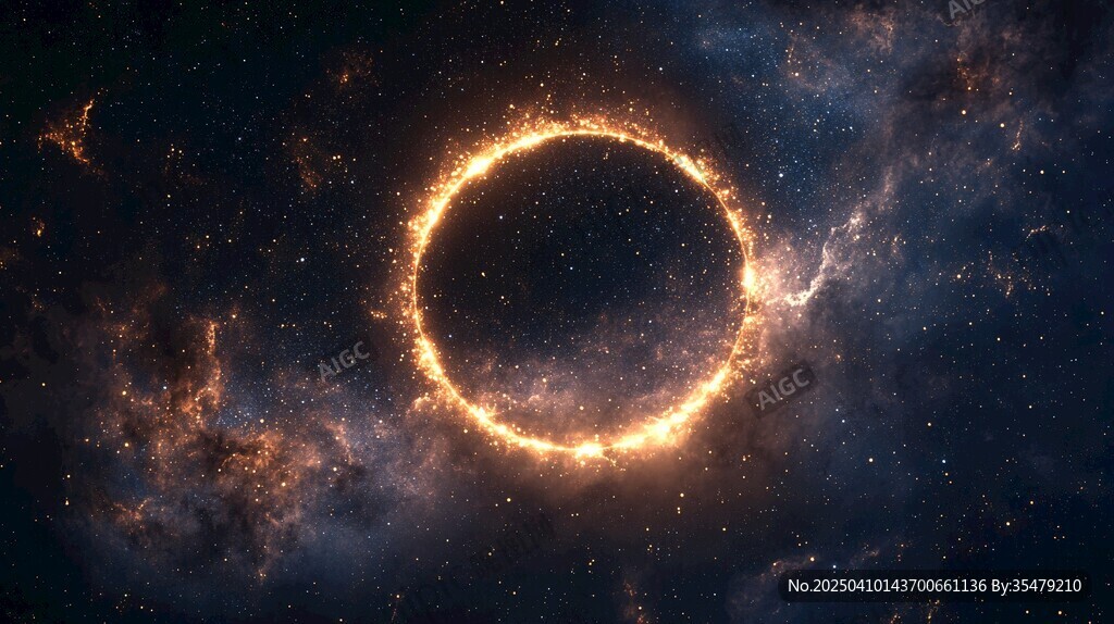 宇宙中的神秘环状星云