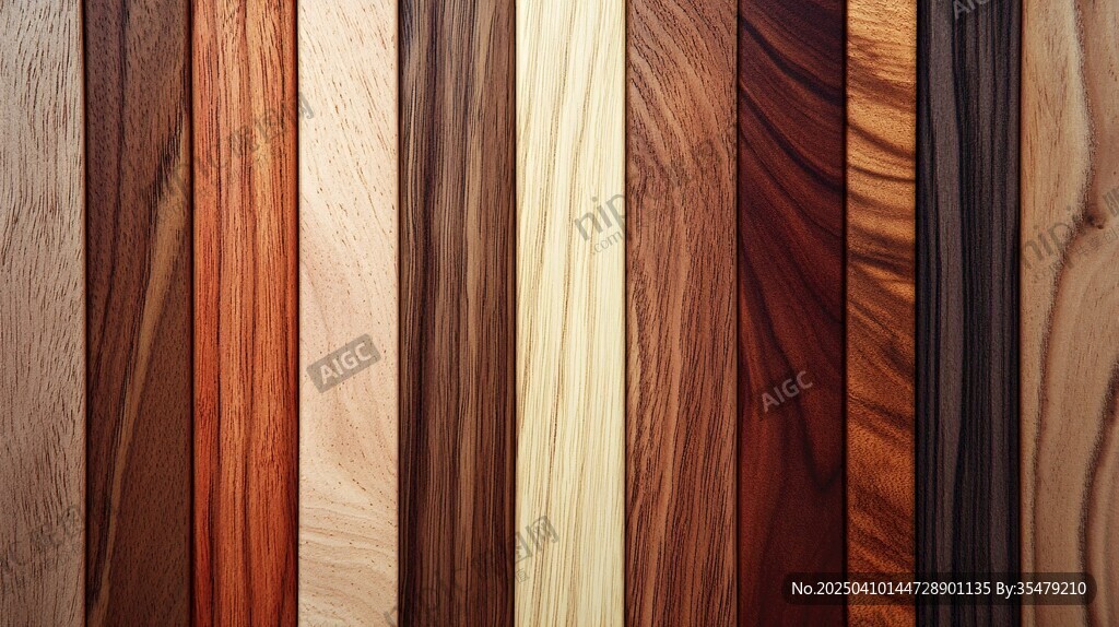 多样木材纹理展示