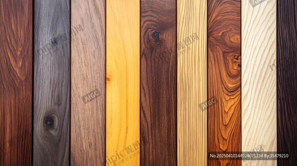 多样木材纹理展示