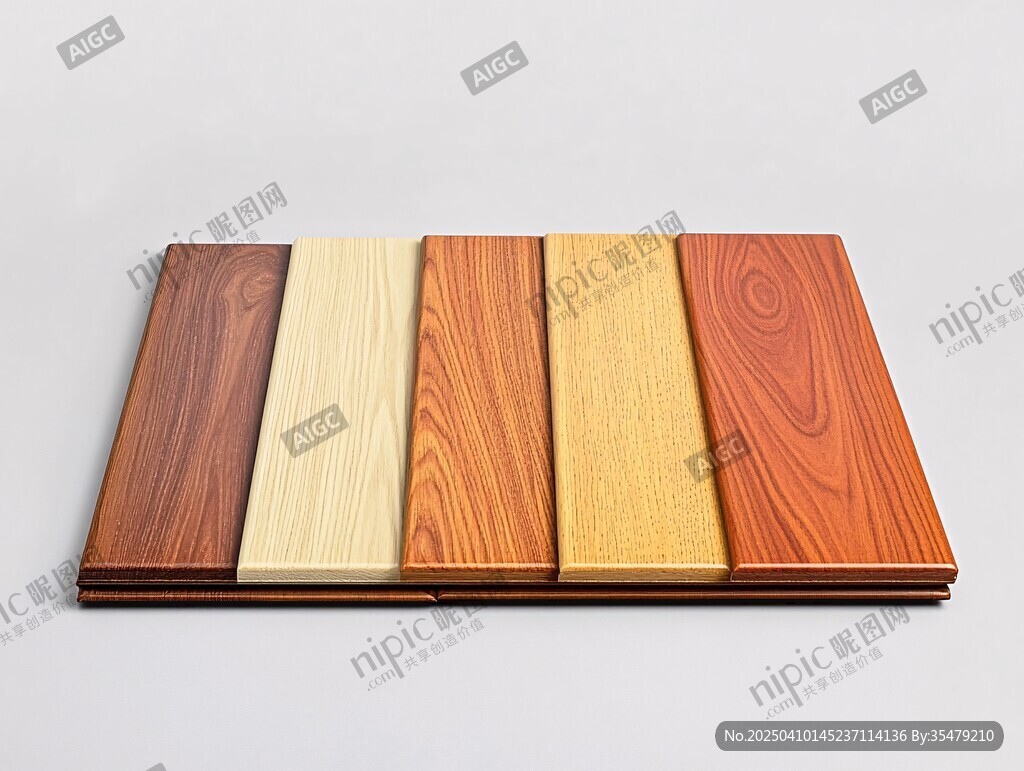 多样木纹板材展示