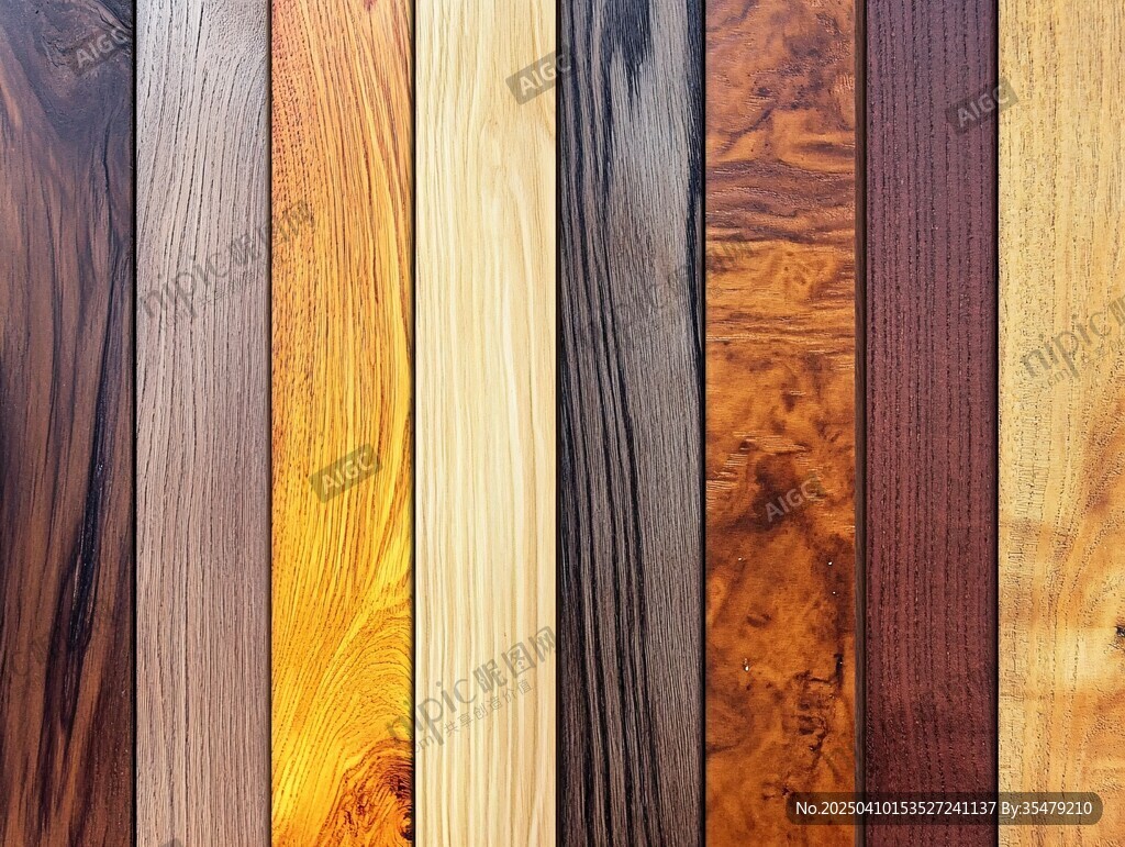 多样木材纹理展示