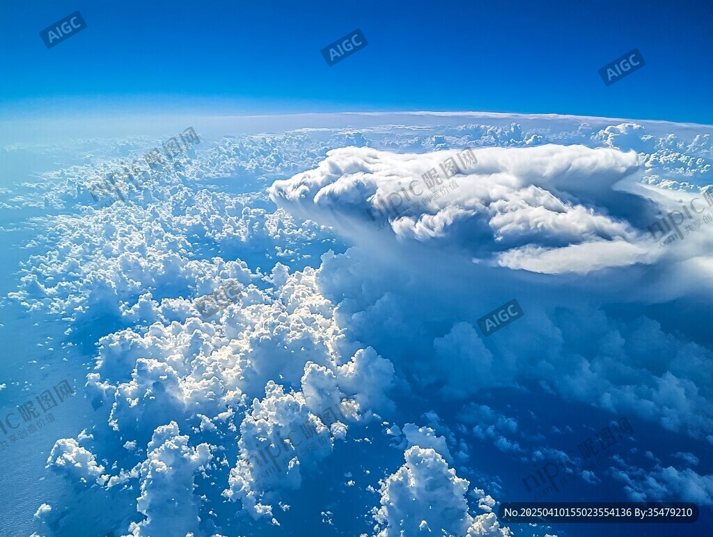 高空云海美景
