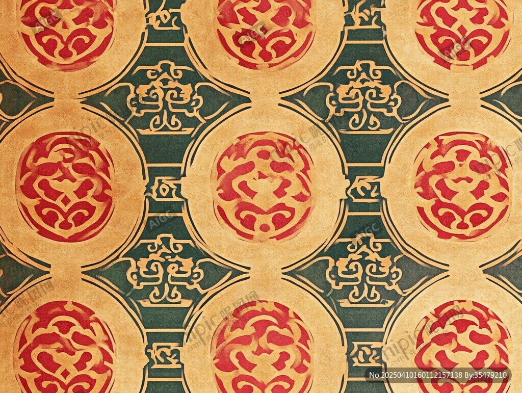 中式传统花纹古典图案