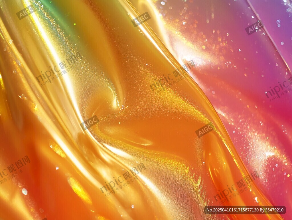 梦幻炫彩流动光泽纹理