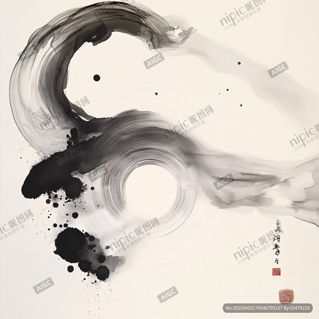 水墨灵动之韵
