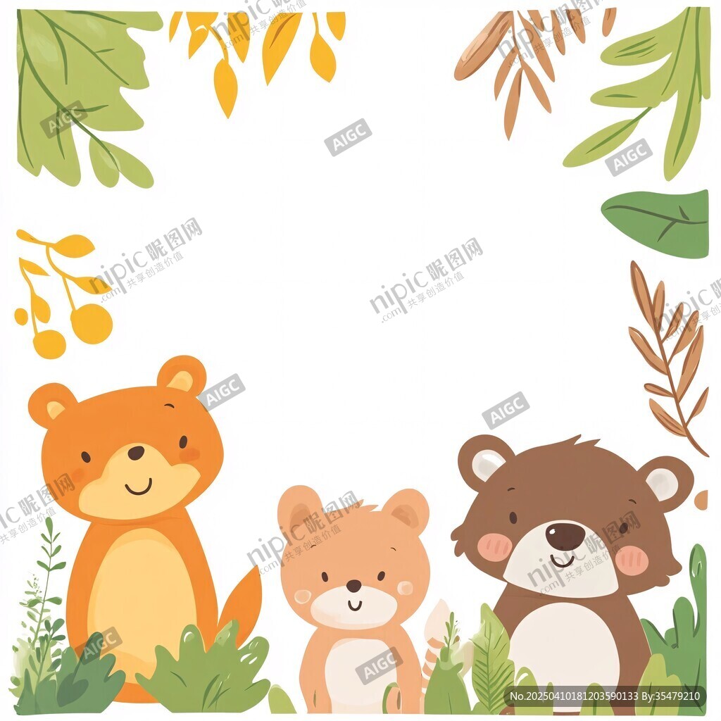 三只萌熊的自然小天地