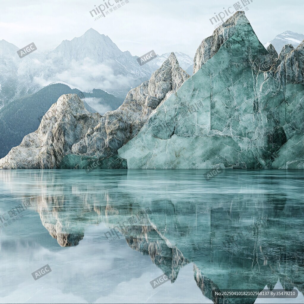 静谧山水间的自然之美