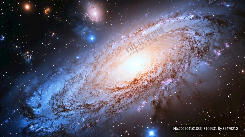 壮丽旋涡星系 宇宙奇观