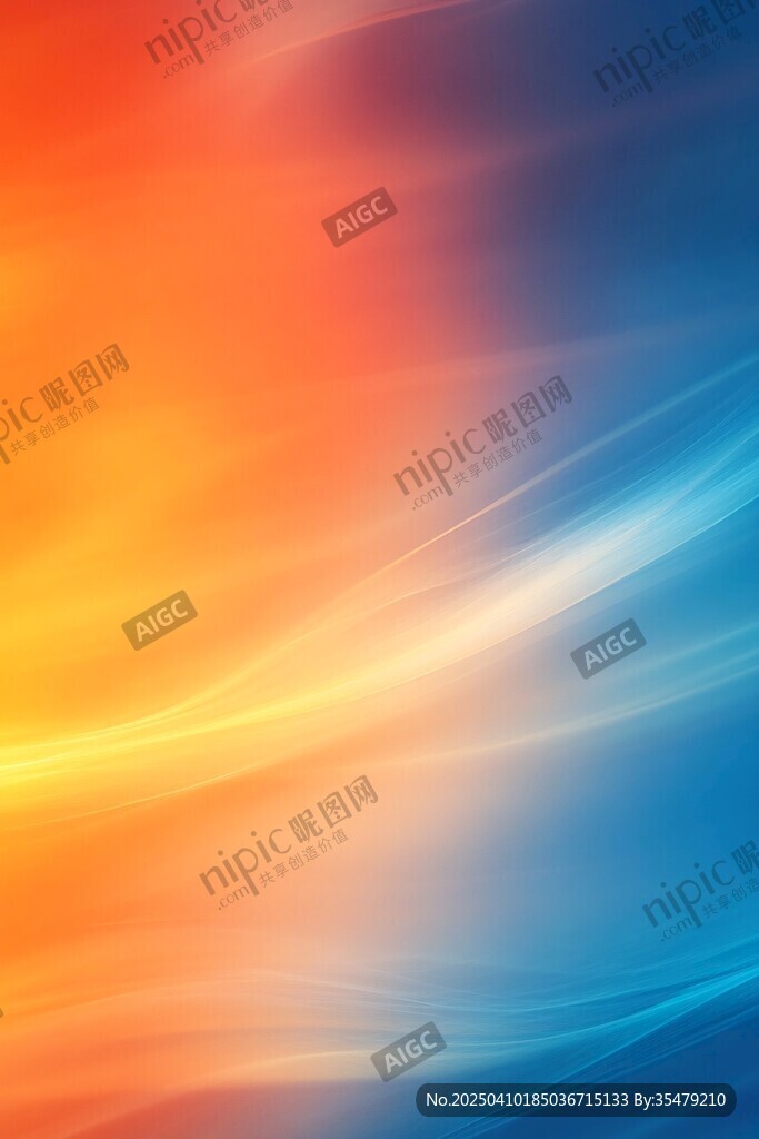 梦幻渐变炫彩流体背景图