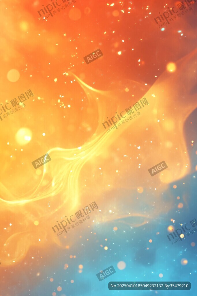 梦幻绚丽光影背景图