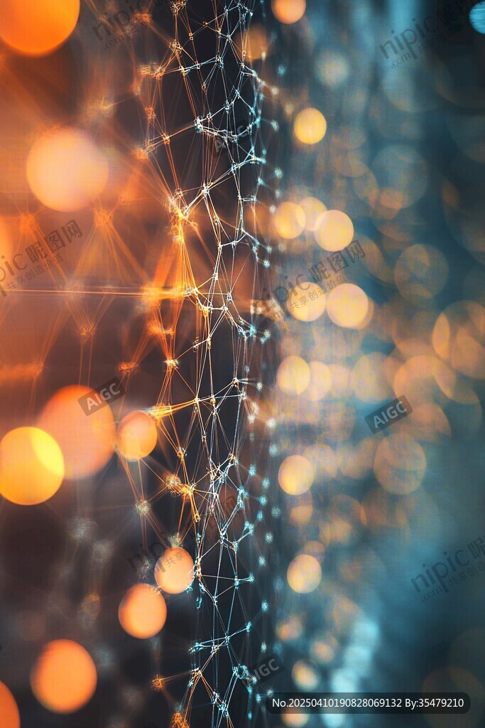 梦幻网络光影效果背景图