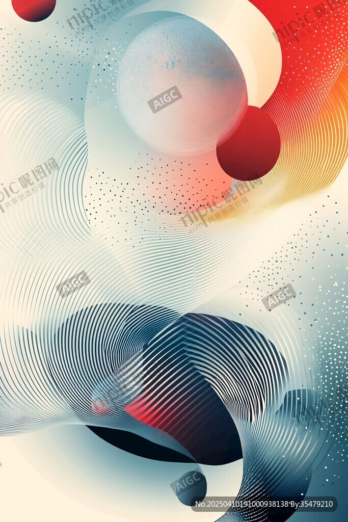 抽象流体艺术几何图案背景