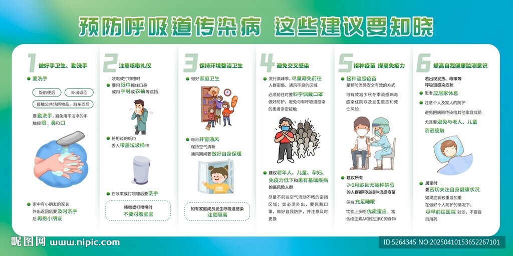 预防呼吸道传染病