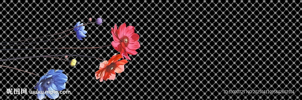 定位印花图案