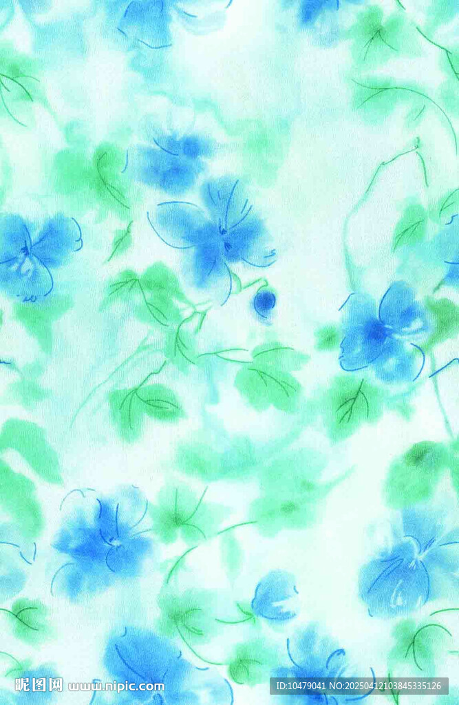 扎染花
