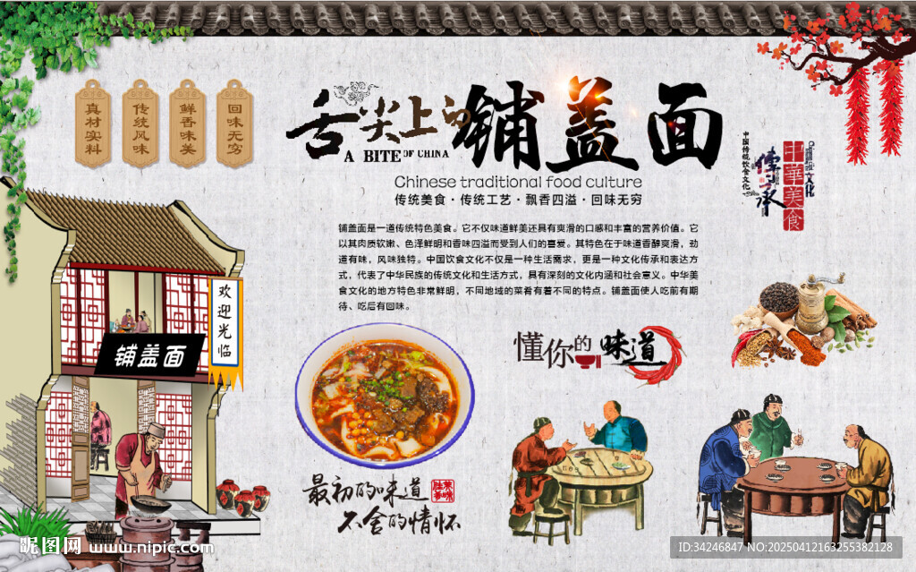 铺盖面背景墙