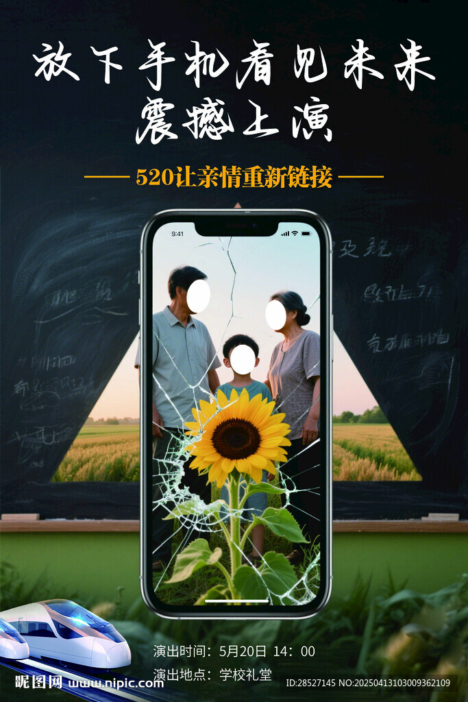放下手机看见未来海报