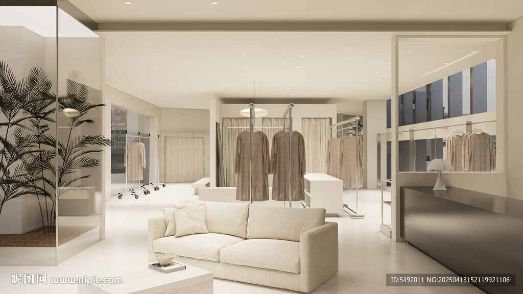 服装店效果图