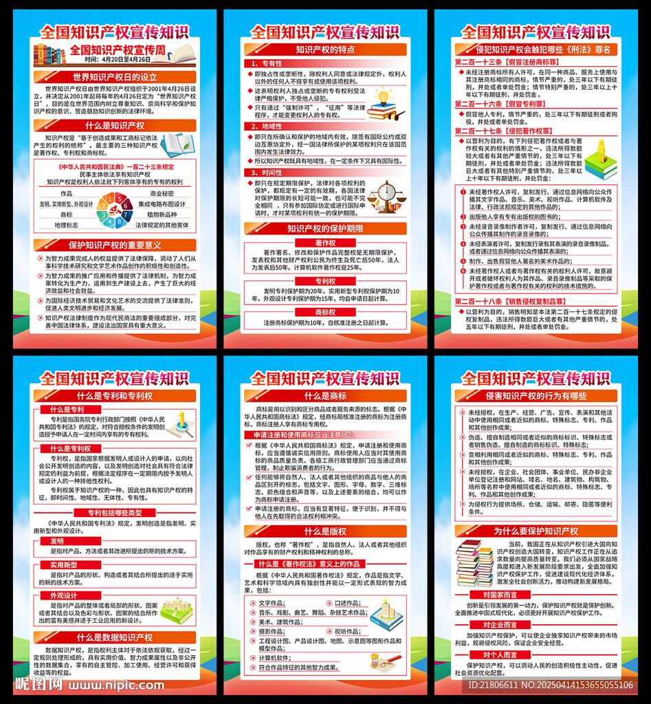 全国知识产权宣传周挂图