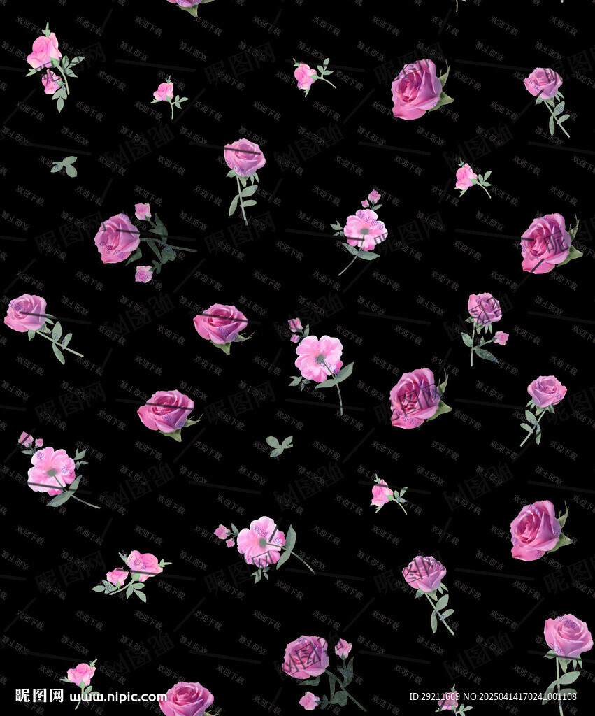 手绘花