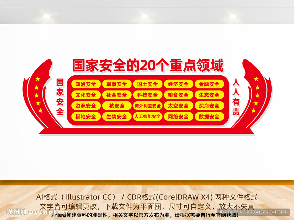 国家安全的20个重点领域