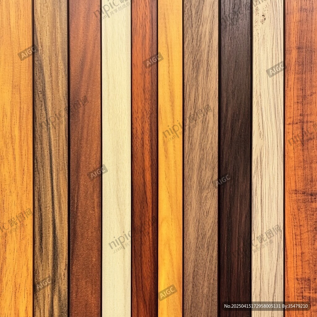 多样木纹板材展示